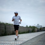 Man running outdoor