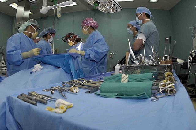 Surgeons aboard the Military