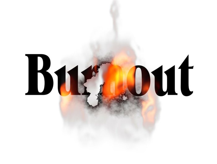 burnout word fire