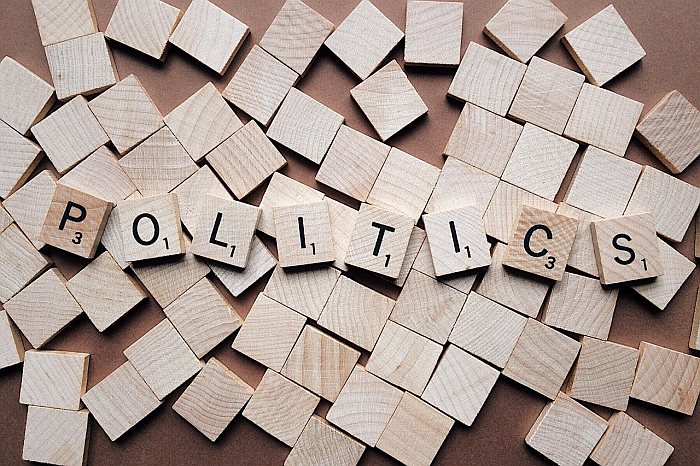 politics wooden tiles