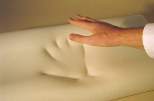 Memory foam hand