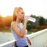 drinking water after cardio training